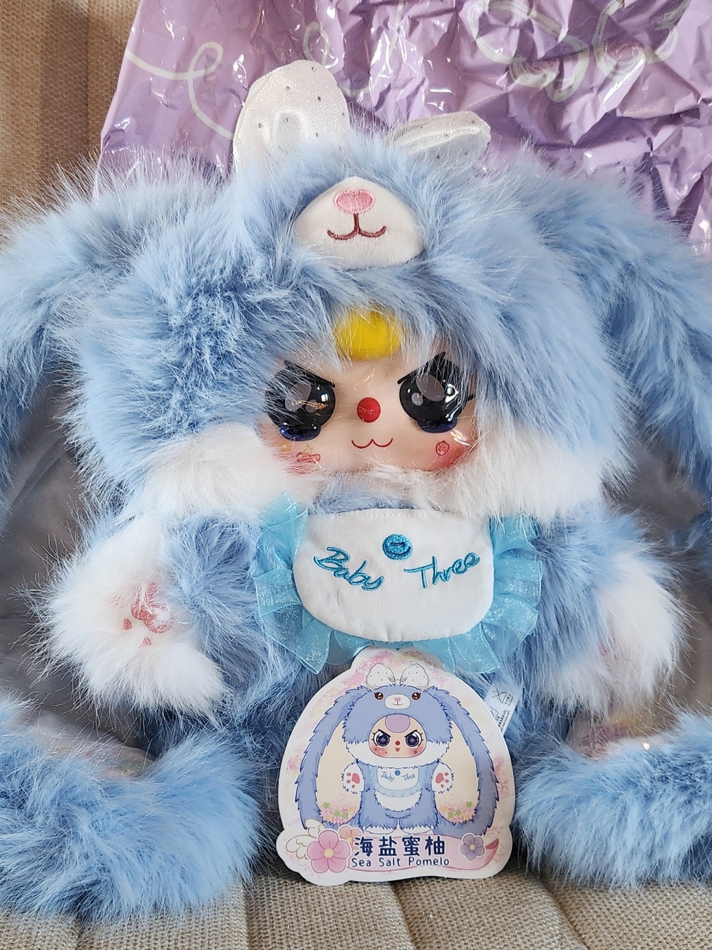 Baby Three Sugar Baby 400% V2 Blue Bunny Special Eyes
